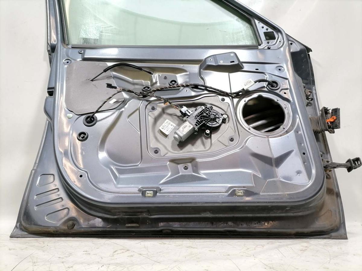 Skoda Fabia 2 original T&uuml;r vorn links 9153 Anthracite grey Rohbau Bj.2009